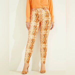 NWT MARCIANO by GUESS Super High Stiletto 99 SONORA SKIN Pants 2YGA078844Z Sz 26